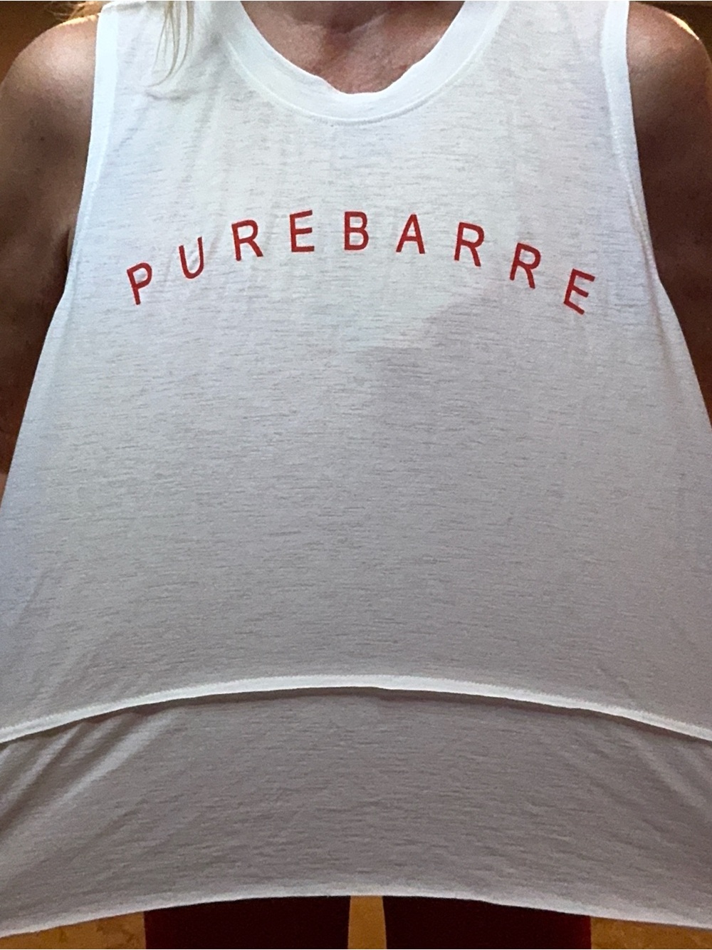 Free People Movement x Pure Barre White Tempo Tank Top Size medium - Picture 14 of 16